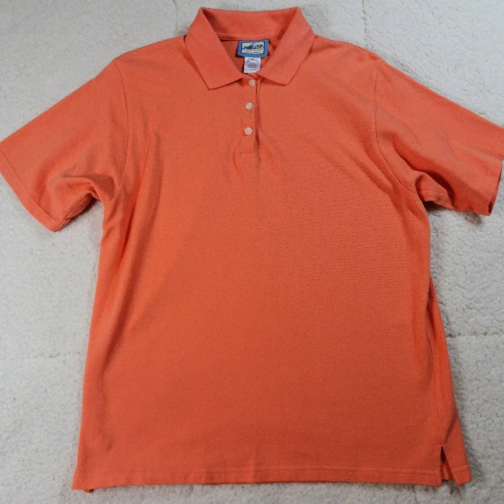 Pendleton Orange Polo Shirt X-Large - Picture 1 of 5